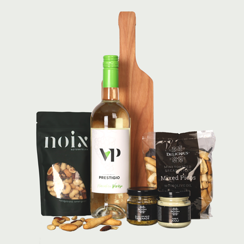 Snack package white wine