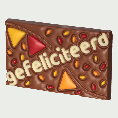 Chocolate bar Gefeliciteerd