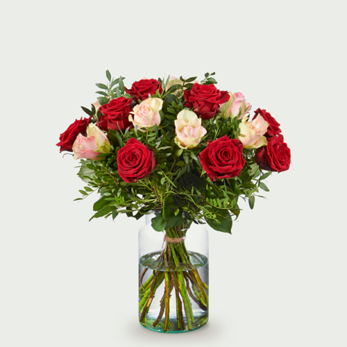 Bouquet Roos red-pink