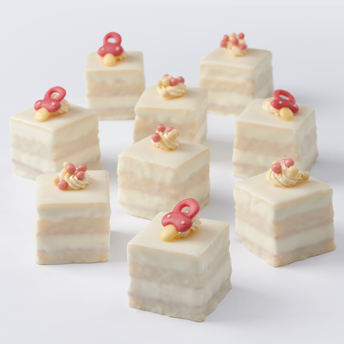 Birth petit fours girl