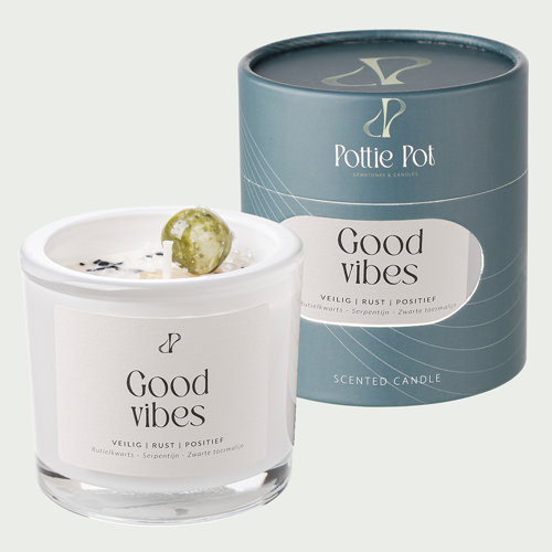 Good vibes geurkaars