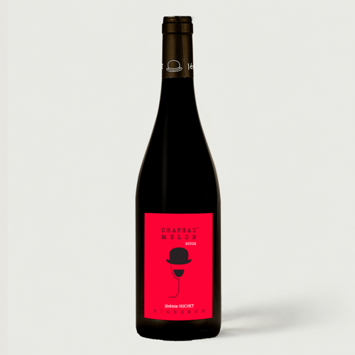 J. Huchet Chapeau Melon Rouge