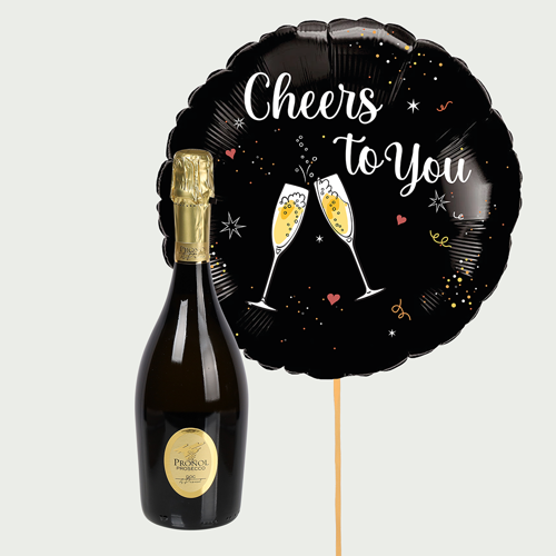 Cheers to You met prosecco