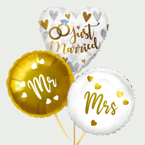 Tros ballonnen Huwelijk