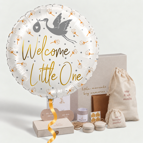 Welcome little one met herinneringenbox
