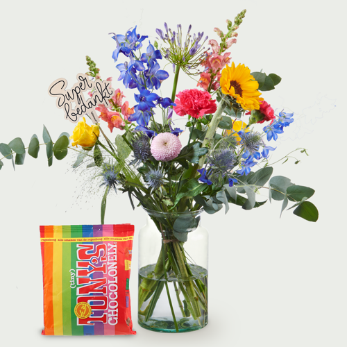 Bedanktboeket Pemme groot