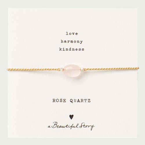 A Beautiful Story rose quartz