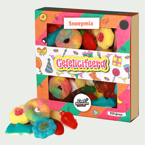 Snoeppakket Gefeliciteerd