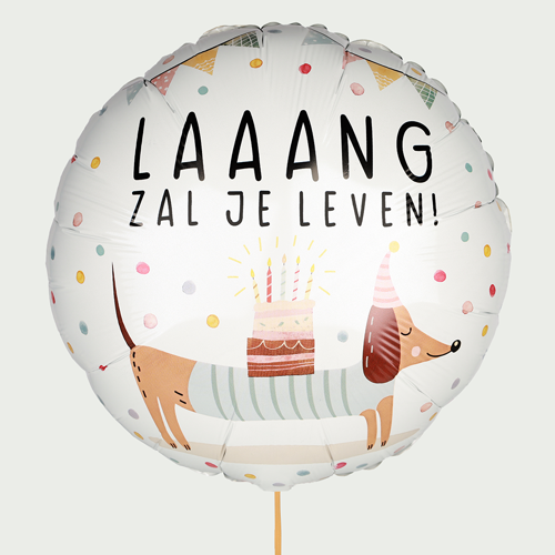 Ballon Lang zal je leven!