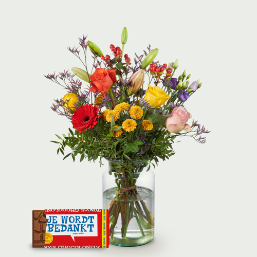 Thank you bouquet Laurie small