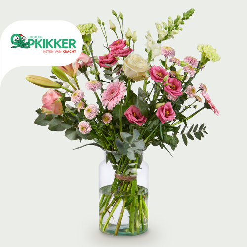 Boeket Stichting Opkikker groot