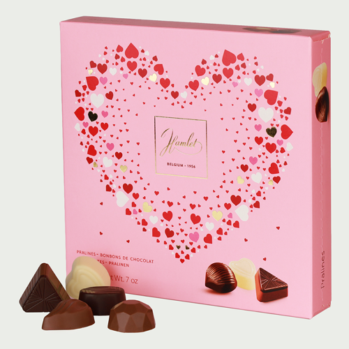 Valentijn pralines