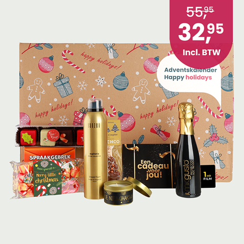 Adventskalender Happy holidays met Pathé Thuis voucher