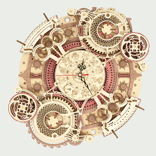 DIY Zodiac houten klok