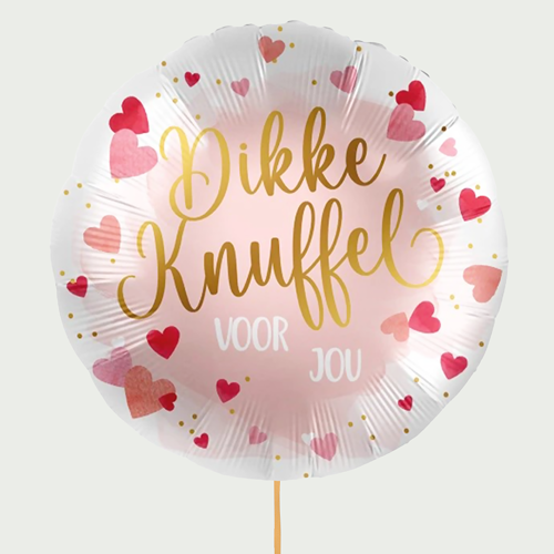 Ballon Dikke knuffel voor jou