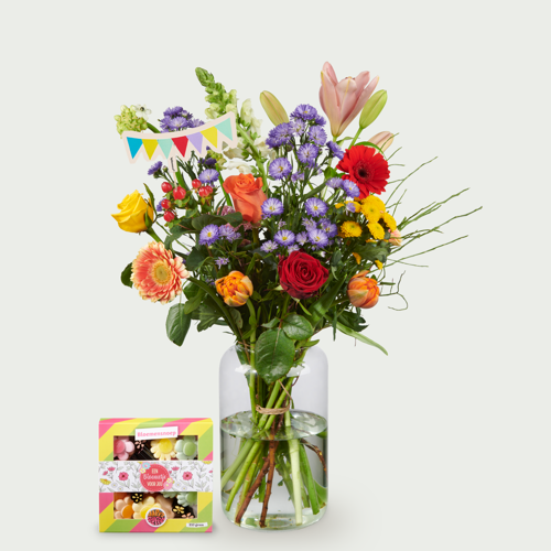 Felicitatieboeket Nora groot