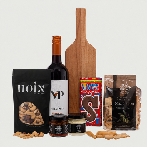 Borrelpakket Sint rode wijn
