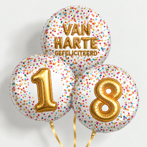Tros Gefeliciteerd met getal naar keuze