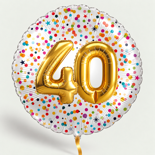 Ballon 40 jaar