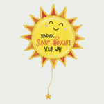 Grote zon ballon