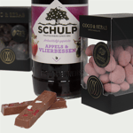 Giftbox chocolade & Schulp sap