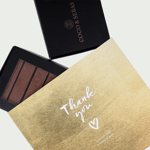 Duo chocoladereepjes Thank you