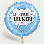 Ballon Met jou is alles leuker