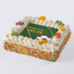 Voetbalveld taart