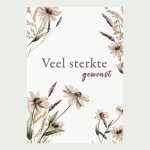 Veel sterkte gewenst