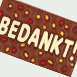 Chocoladereep Bedankt!