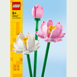 Lego Icons Botanical Lotus bloemen