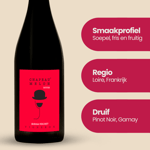 J. Huchet Chapeau Melon Rouge