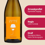 J. Huchet Chapeau Melon Blanc