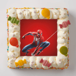 Spiderman taart