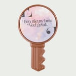 Chocolade sleutel Een nieuw huis