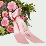 Rouwboeket Intens roze