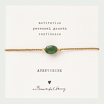 A Beautiful Story Aventurine armband