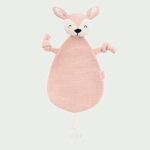 Knuffeldoekje hert roze