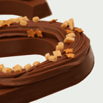 Chocoladeletter S sterren en fudge