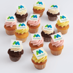 Luxe mini foto cupcakes