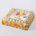 Feestelijke verjaardagstaart