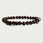 Klein geluk armband tijgeroog