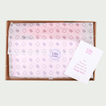 Ovenwanten set Coral pastel