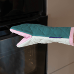 Ovenwanten set Forest pastel