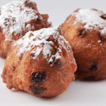 Verse oliebollen met krenten
