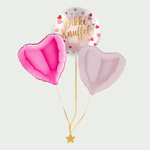 Tros ballonnen Dikke knuffel voor jou