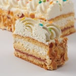 Feestelijke slagroom schnitte
