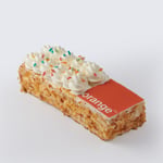 Feestelijke slagroom foto schnitte