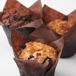 Muffins - fruit & caramel