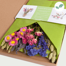 Droogbloemen Brievenbus